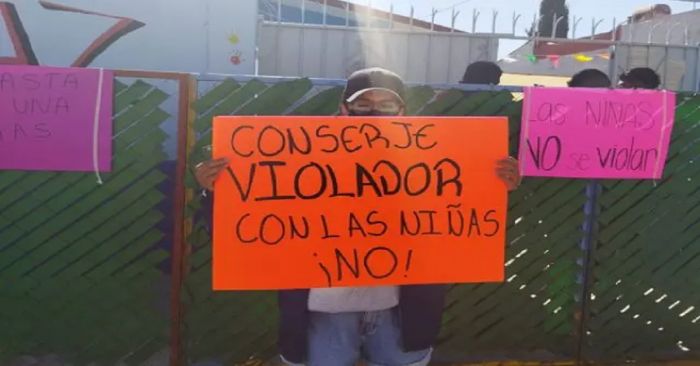 Acusan Padres de familia a conserje de k&iacute;nder por abuso sexual
