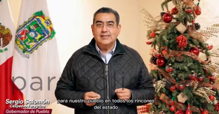 Que Puebla esté entre los deseos de Año Nuevo: Sergio Salomon