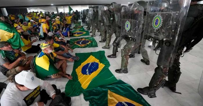 Refuerzan seguridad en Brasil ante nuevas protestas por bolsonaristas