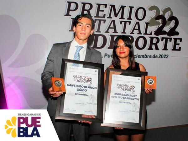 Con "Premio Estatal del Deporte 2022", gobierno de Puebla reconoce méritos deportivos