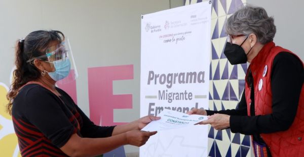 Entrega IPAM apoyos económicos del programa “Migrante Emprende”