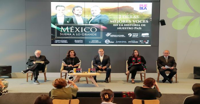 Llega a Puebla “México suena a lo grande”, espectáculo de tenores de talla internacional
