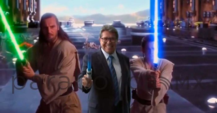 &ldquo;Que la fuerza nos acompa&ntilde;e para vencer al lado oscuro&rdquo;, Monreal ante pol&eacute;micas con Layda Sansores