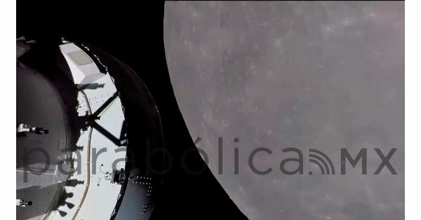 Fotografía misión Artemis la cara oculta de la luna