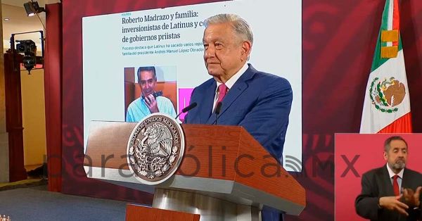 Exhibe López Obrador reportaje sobre departamento de lujo de Juan Collado