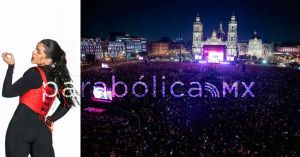Reúne Rosalía a más de 160 mil asistentes en el Zócalo de la CDMX