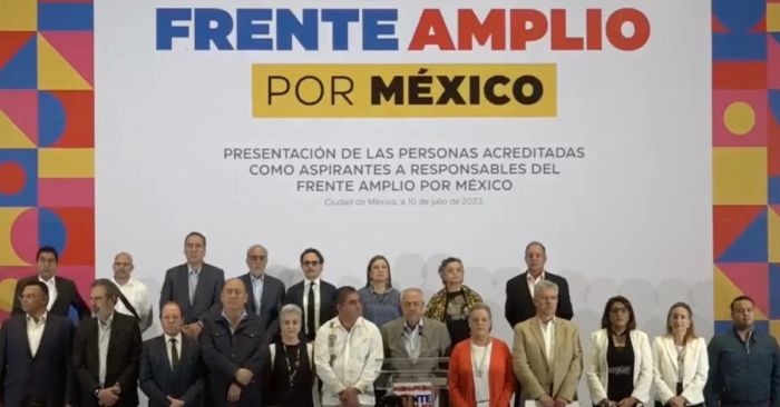 Conoce a los 13 aspirantes a la presidencia de Va por M&eacute;xico