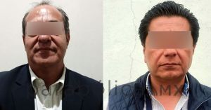 Detienen a dos hombres por falsificar documentos y daños a la salud