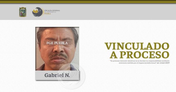 Detienen y acusan a Gabriel N. por el delito de abuso sexual contra una menor de edad