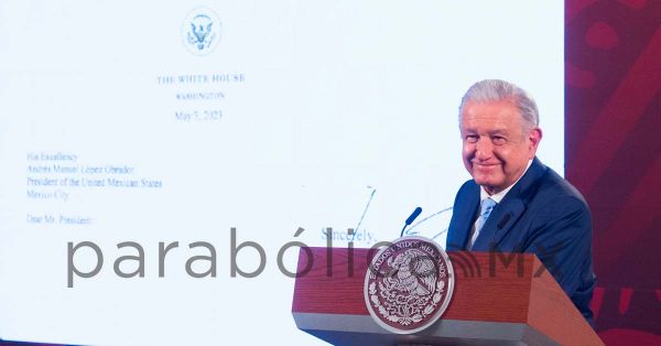 Revela López Obrador carta de agradecimiento de Joe Biden por reunión con asesora de seguridad