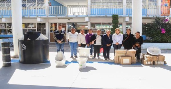 Realizan mejoras en instalaciones educativas de San Pedro Cholula