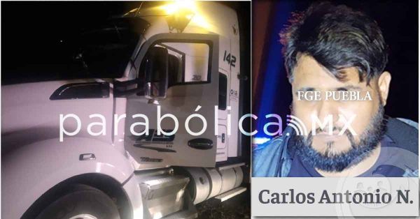 Fue procesado por robar un camión de &quot;Home Depot&quot; en la autopista Oaxaca-Cuacnopalan