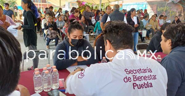 Llevan la campaña “Bienestar Presente en tu colonia o junta auxiliar” a La Resurrección y El Aguacate