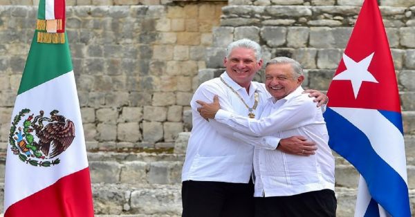 Reitera AMLO llamado a EEUU a levantar bloqueo a Cuba