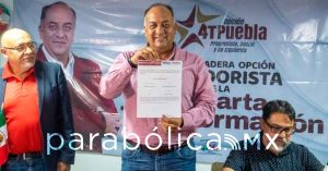 Confirma David Méndez su registro para Coordinar la 4T poblana