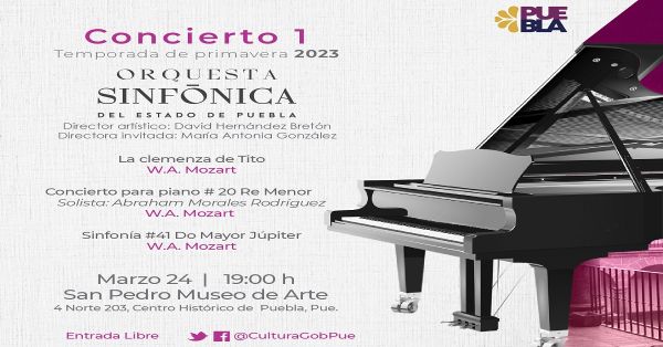Alistan temporada de conciertos de primavera en San Pedro Museo de Arte