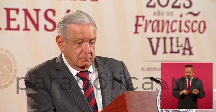 Acusa L&oacute;pez Obrador al Pent&aacute;gono de espiar al Gobierno de M&eacute;xico