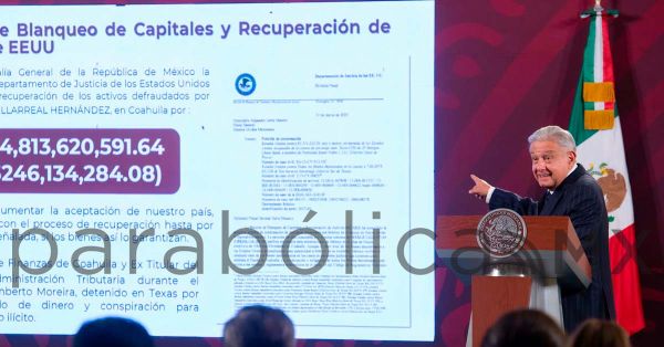 Entregará EEUU a Gobierno de México dinero confiscado a ex funcionario de Coahuila