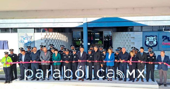 Inaugura Eduardo Rivera la Comisaria Sur de la Policía municipal
