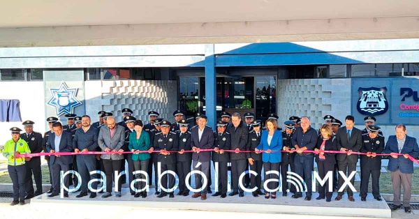 Inaugura Eduardo Rivera la Comisaria Sur de la Policía municipal