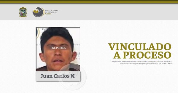 Vinculan a proceso a una persona por robo a chofer de transporte en Tecali