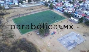 Inician rescate del parque y cancha en Lomas de San Miguel