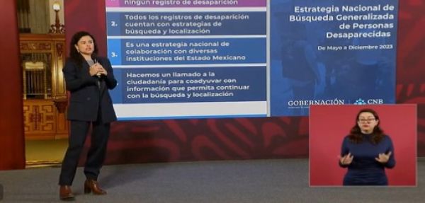 Acusa Luisa María Alcalde &quot;manipulación&quot; sobre datos de desaparecidos