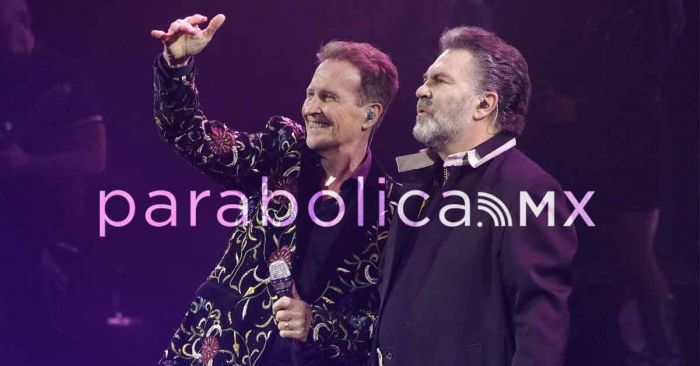 Emocionan Mijares y Emmanuel con su Twor Amigos en Puebla