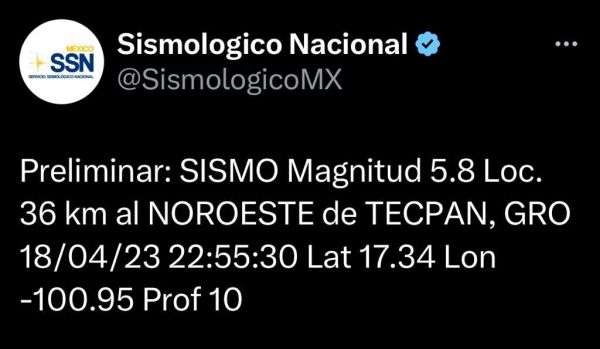 &ldquo;Fue un jal&oacute;n&rdquo;, sismo inquieta a poblanos