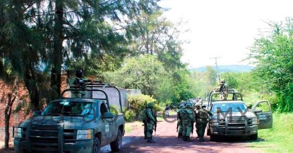 Mueren 7 personas en Michoacán tras enfrentamiento entre el Ejército y CJNG