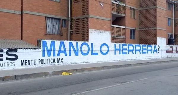 Critica Eduardo Rivera la aparici&oacute;n de bardas con el nombre del Regidor Manolo Herrera