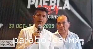 Anuncia Eduardo Rivera competencia mundial de pádel en la capital poblana