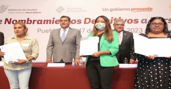 Reiteran en Puebla trabajo conjunto con magisterio