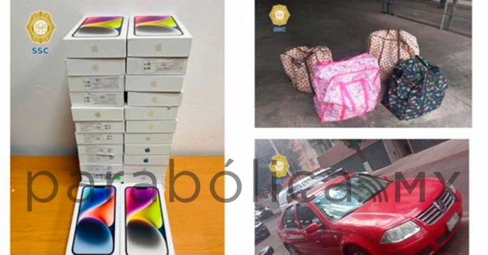 Frustran policías robo de 8 mdp en artículos de MacStore en la Nápoles