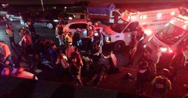 Conmociona a Puebla la muerte de tres peregrinos arrollados en la autopista