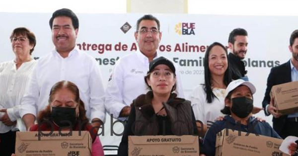 Entrega Sergio Salomón producto lácteo a 16 mil familias