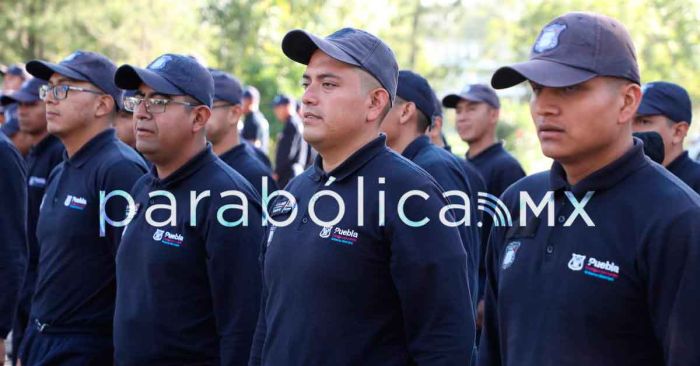 Reporta Eduardo Rivera 441 cadetes graduados e incorporados a la Polic&iacute;a Municipal