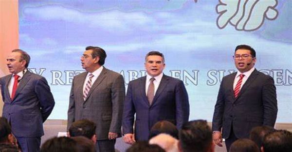 Reconocen priistas a gobernador C&eacute;spedes en informe