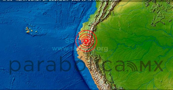 Mueren 4 personas en terremoto de magnitud 7 en Perú y Ecuador