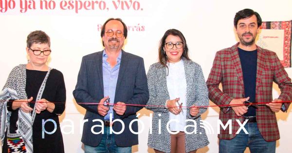 Inaugura Cultura la muestra “Ya no espero, vivo”, de la artista Rosa Borrás