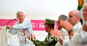 Pide AMLO unidad en la 4T durante su gira por San Luis Potosí