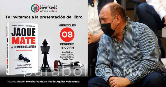 Con su hermano señalado en NY, presentará Moreira libro sobre el narco