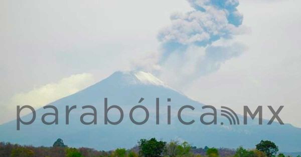 Mantiene gobierno estatal monitoreo permanente del Popocatépetl