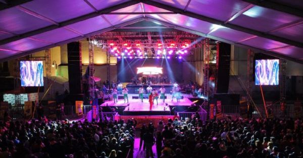Participaron cuatro grupos musicales en la Feria de Cholula 2023