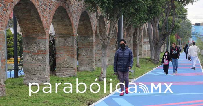 Entrega ayuntamiento los parques Acueducto y Paraíso de San José Mayorazgo