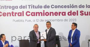 Dan concesión de Central Camionera del Sur por 30 años