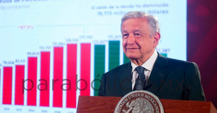 “Es una burla”, AMLO sobre baja calificación crediticia de Pemex