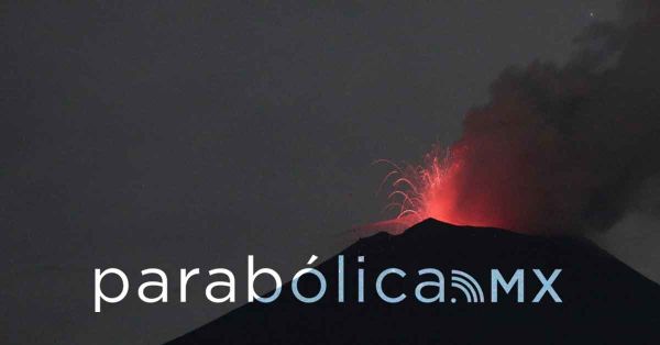 Ofrecen autoridades federales informe de la reciente actividad del volcán Popocatépetl