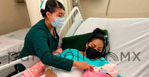 Nace en HGZ No. 5 en Metepec del IMSS Puebla primera bebé en nuevas instalaciones