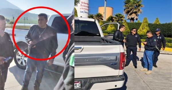 Detienen en Edomex a alcalde morenista con arma de fuego y medio millón de pesos